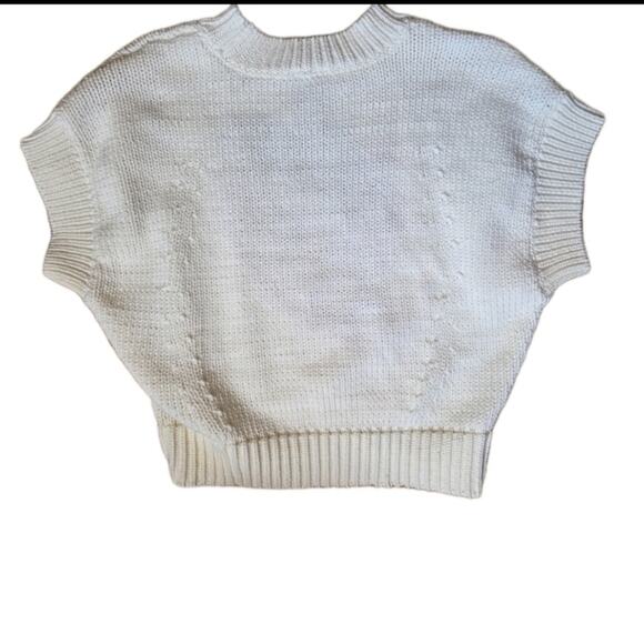 Anthropologie Maeve Strawberry The Pippa Crew-Neck Sweater Sz S - Picture 6 of 7